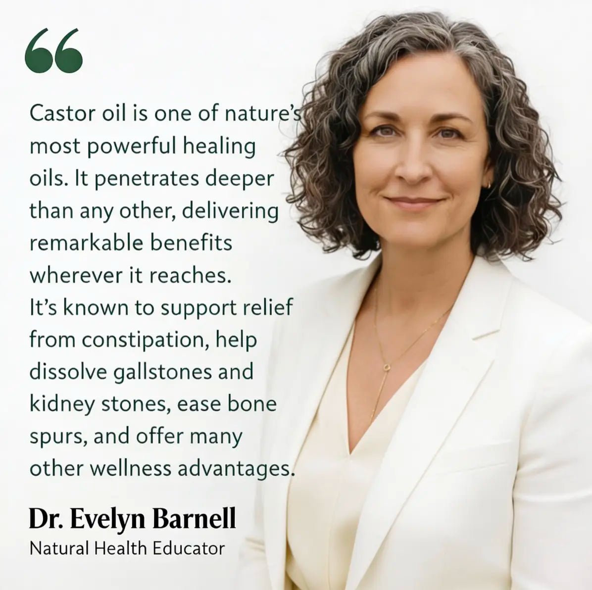 Castor Oil Rose Quartz Roll-On